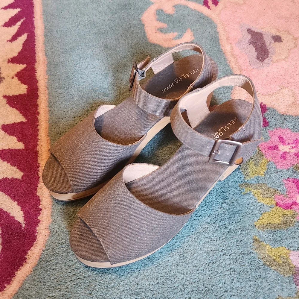 Kelsi Dagger Brooklyn Heels in Slate - Picture 2 of 4